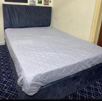 Jeddah, Furniture, SAR 200,  Excellent Condition BED WITH MATTRESS, WARDROBE ( ALMARI) AND SIDE TABLE