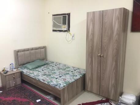 Makkah, Furniture, SAR 600,  Single Bed Set With Wardrobe And Side Table (x2)
