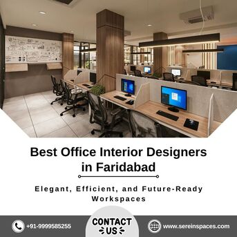 New Delhi, Interior Design, Best Office Interior Designers In Faridabad: Transform Your Workspace