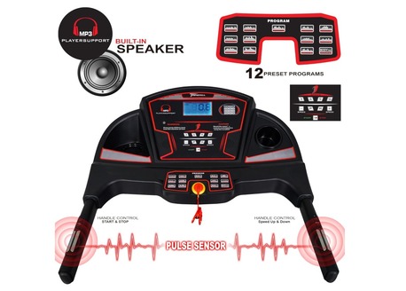 Jubail, Apartments/Houses, SAR 1300/year,  Studio,  Brand New-SKY LAND Fitness Foldable Treadmill (4Hp Peak) With4 In 1 Multi-Function