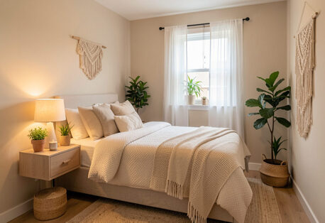 Bahamas, Interior Design, Smart Space Solutions And Kitchen Flooring Ideas For Stylish Small Bedrooms