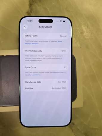 Al Sulaymaniyyah, Mobile Phones, SAR 4800,  Apple IPhone 17 Pro Max 256GB Deep Blue