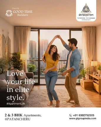 Hyderabad, Real Estate For Sale, INR 12600000,  3 BR,  3 BHK Flats For Sale In Isnapur | Shreevatsavam