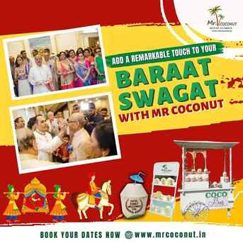 Jaipur, Event Planning, Personalized Coconuts For Baraat Swagat Ceremony