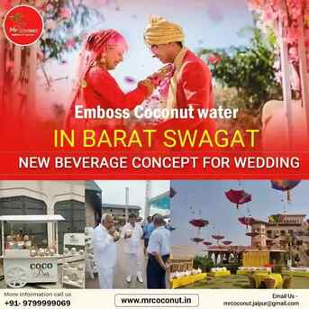 Jaipur, Event Planning, Personalized Coconuts For Baraat Swagat Ceremony