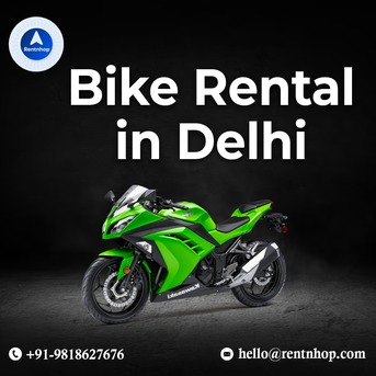New Delhi, Business, Bike On Rent In Delhi At Affordable Price