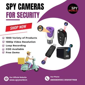 New Delhi, Electronics, INR 4500,  Spy Camera Manufacturers, Suppliers In Delhi | Spy World