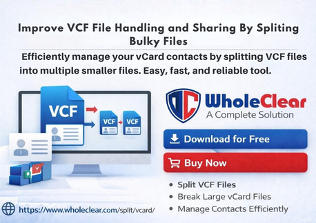 New York, Computer, Improve VCF File Handling And Sharing By Spliting Bulky Files