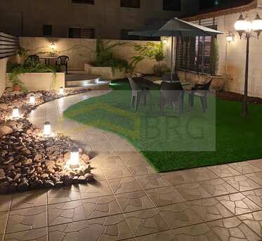 Amman, Apartments/Houses, JOD 11250/year,  Furnished,  3 BR,  70 Sq. Meter,  7th Circle: Furnished Ground Floor Apartment For Rent!