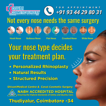 Coimbatore, Medical, Nose Surgery In Coimbatore &ndash; Rhinoplasty Surgery In Coimbatore