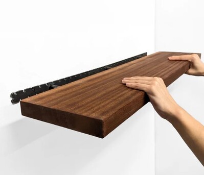 New York, Furniture, Mahogany Big Wall Shelves For Bold Decor!