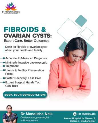 Mumbai, Health, Fibroids & Ovarian Cysts Treatment | Dr. Monalisha Naik | Lady Laparoscopic Surgeon, BBSR.