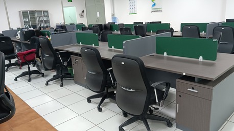Al Malaz, Furniture, SAR 15000,  Brand New Office Furniture For Sale Only 6 Months Used Computer Tables ,chairs 0549136679