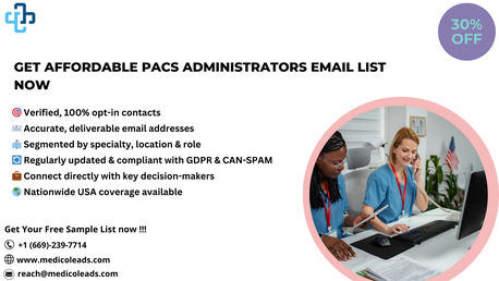 Seattle, Business, Get Affordable PACS Administrators Email List In USA Now