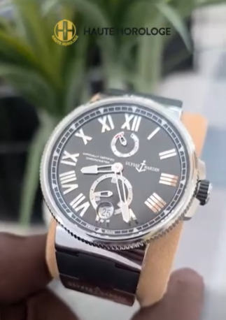 Dubai, Clothing & Accessories, AED 15000,  Ulysse Nardin Marine Chronometer 43mm Stainless Steel 1183-122 (2012) &ndash; Pre-Owned &ndash; UAE