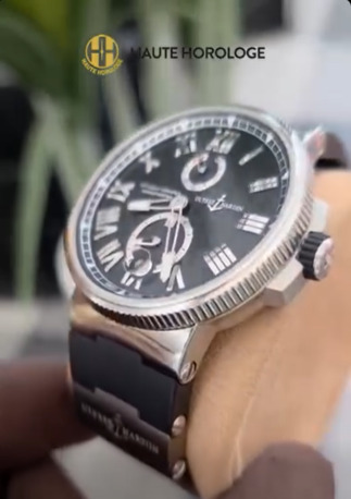 Dubai, Clothing & Accessories, AED 15000,  Ulysse Nardin Marine Chronometer 43mm Stainless Steel 1183-122 (2012) &ndash; Pre-Owned &ndash; UAE