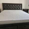 SAR 350,  King Size Double Bed With Side Tables And Materess