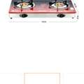 SAR 100,  Geepas Gas Stove 2 Burner