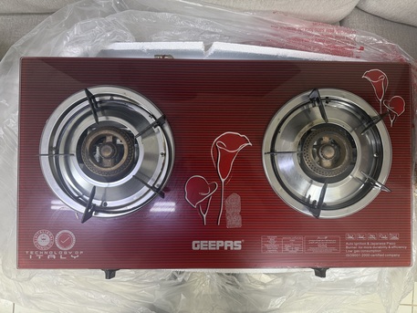 Jubail, Appliances, SAR 100,  Geepas Gas Stove 2 Burner