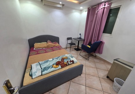 Riyadh, Rooms Available, SAR 150008000/year,  Furnished,  811 Sq. Feet,  Three Rooms For Rent In Big Apartment