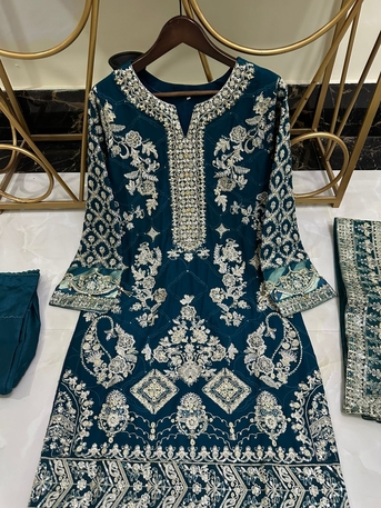 Thuqbah, Clothing & Accessories, SAR 265,  Ready To Wear Chiffon HeavyWorked+ Embellishments