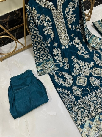 Thuqbah, Clothing & Accessories, SAR 265,  Ready To Wear Chiffon HeavyWorked+ Embellishments