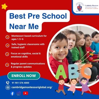 Greater Noida, Education, Best Pre School Near Me