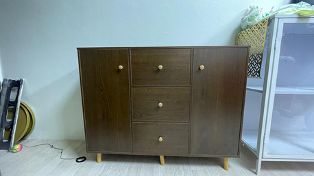 Jeddah, Furniture, SAR 200,  New Unused Wooden Cabinet With Drawer