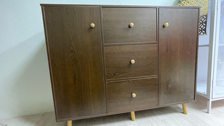 Jeddah, Furniture, SAR 200,  New Unused Wooden Cabinet With Drawer