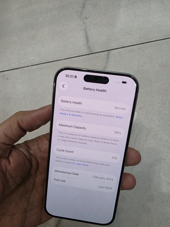 Khobar, Mobile Phones, SAR 2350,  IPhone 15 Pro 128gb Sale Swap 89 Battery Full Fresh Only Serious Buyer Contact