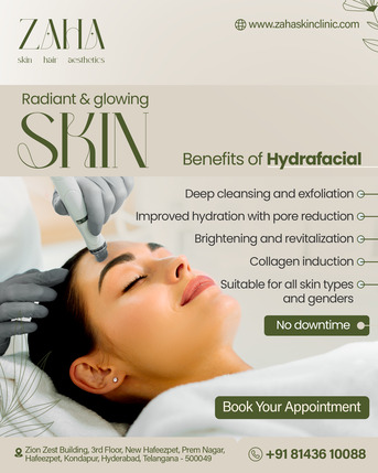 Hyderabad, Dental, Zaha Skin-Skin Specialist In Kondapur