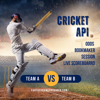 Noida, Software Development, Best Cricket Bookmaker API For Live Odds & Sportsbook Integration | Fantasygameprovider.co