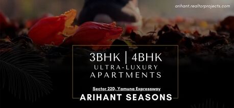 Greater Noida, Real Estate For Sale, INR 20000000,  3 BR,  1070 Sq. Feet,  Arihant Seasons Yamuna Expressway - Premium Residences With Sky-High Views