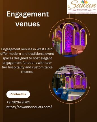 New Delhi, Event Planning, Engagement Venues In West Delhi