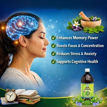 Haryana, Health & Beauty Items, INR 612,  Brahmi Shankhpushpi Syrup Benefits For Mental Clarity And Concentration