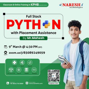 Hyderabad, Education, Best Full Python Online Training