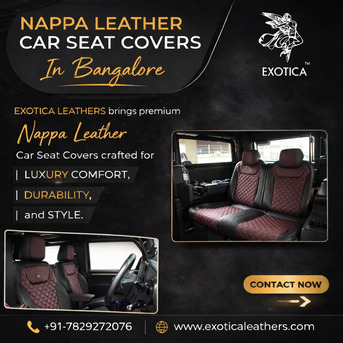 Bangalore, Automotive, Nappa Leather Car Seat Covers In Bangalore