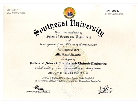 Makkah, Job Seekers, Looking For A Job, Qualification B.Sc In Electrical And Electronic Engineering