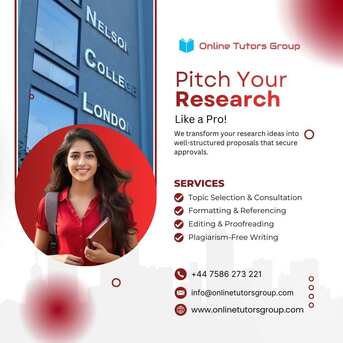 London, Writing, Research Proposal Writing Service In London