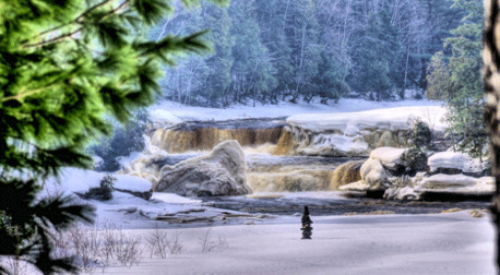 New York, Travel, Where Forest Trails Meet Roaring Falls