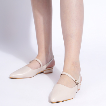 New Delhi, Clothing & Accessories, INR 799,  Stylish Mary Slingback Heels - Low Block Heels Women&rsquo;s Shoes, Vegan Leather, ₹799