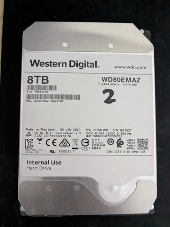 Riffa, Computers, BHD 350,  3x Western Digital 8TB HDD