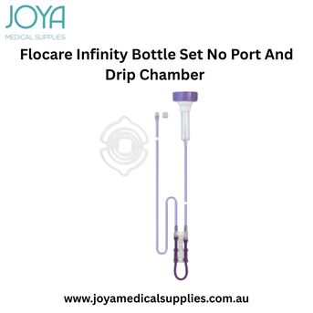 Sydney, Health & Beauty Items, Flocare Infinity Bottle Set No Port And Drip Chamber - Joya Medical Supplies | Australia