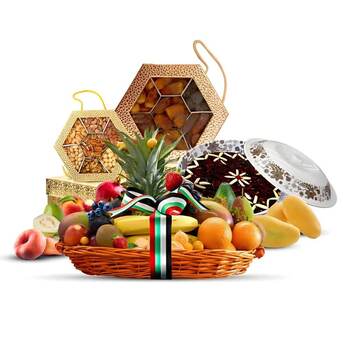 Dubai, Food, AED 430,  Deluxe Fruit Basket