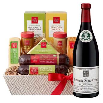 Washington DC, Food & Drink, Wine And Cheese Basket &ndash; A Classic Gourmet Gift | DC Wine & Spirits