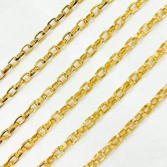 New York, Jewelry, USD 72,  Gold Over Sterling Silver Chain &ndash; Premium 925 Jewelry Piece