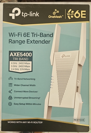 Al Sadafa, Electronics, SAR 320,  Tp-link Tri-Band Wi-Fi Extender (Original Condition)