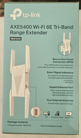 Al Sadafa, Electronics, SAR 320,  Tp-link Tri-Band Wi-Fi Extender (Original Condition)