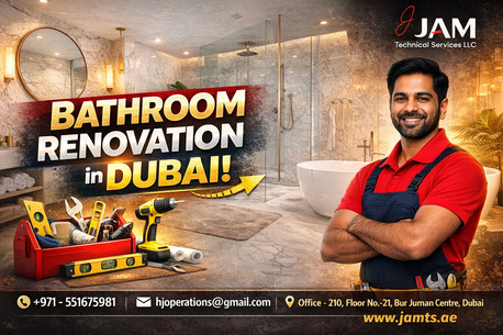 Dubai, Construction, Premier Bathroom Renovation Services In Dubai | JAMTS