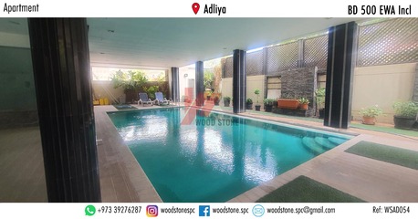 Adliya, Apartments/Houses, BHD 500/month,  Furnished,  3 BR,  170 Sq. Meter,  Fully Furnished 3 Bedroom Apartment, Adliya - BD 500 Incl WSAD054